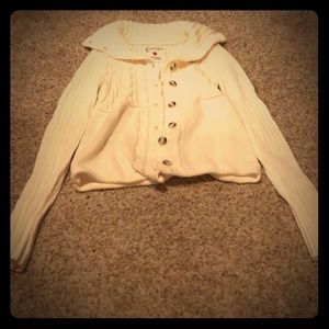 White sweater - large